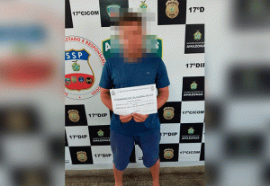 Imagem da notícia - Em Manaus, Polícia Civil prende homem condenado por tráfico de drogas