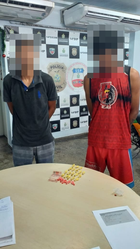 Fim de semana em Manaus tem 22 presos e três adolescentes apreendidos. 