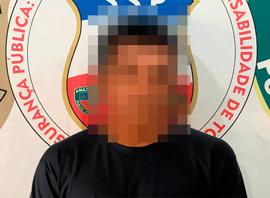 Preso: Manuel da Silva Neto, de 29 anos, autor da morte de um jovem de 22 anos, ocorrido no último dia 1º de dezembro.