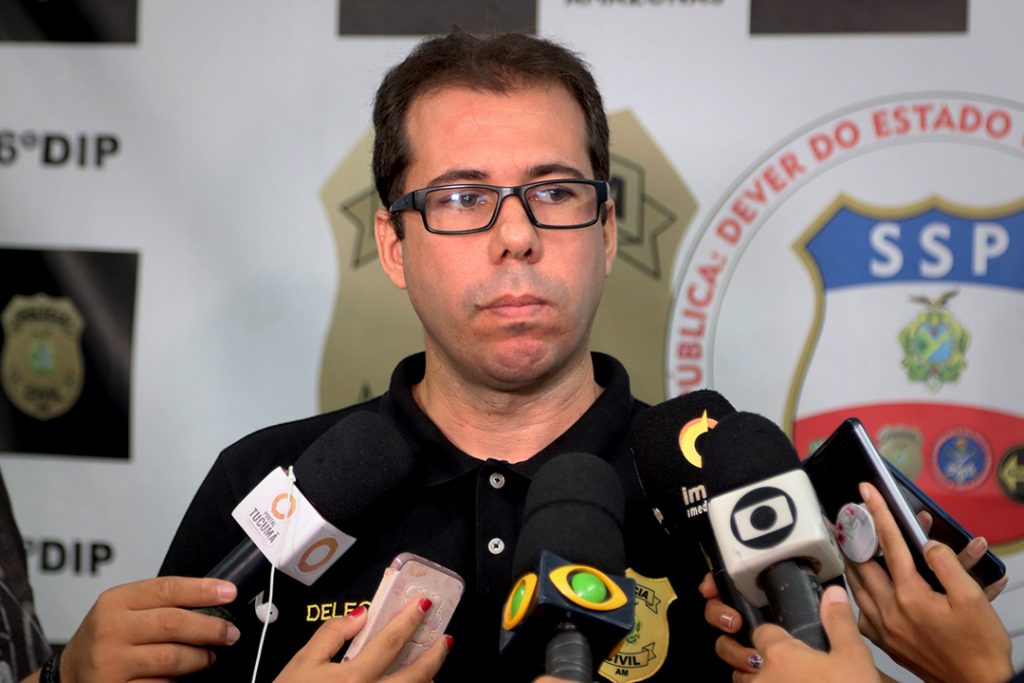 Delegado Bruno Fraga, titular do 6º DIP.