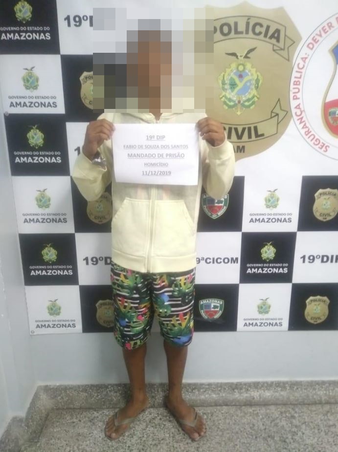 PC prende homem denunciado por homicídio na zona oeste da capital.