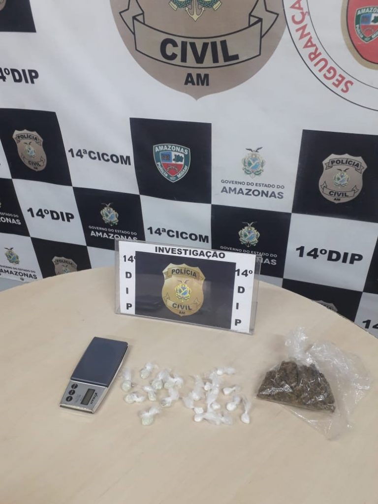 Hendrey foi autuado em flagrante por tráfico de drogas