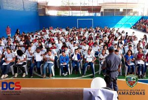 Imagem da notícia - Polícia Militar realiza formatura com alunos do Proerd em Barcelos