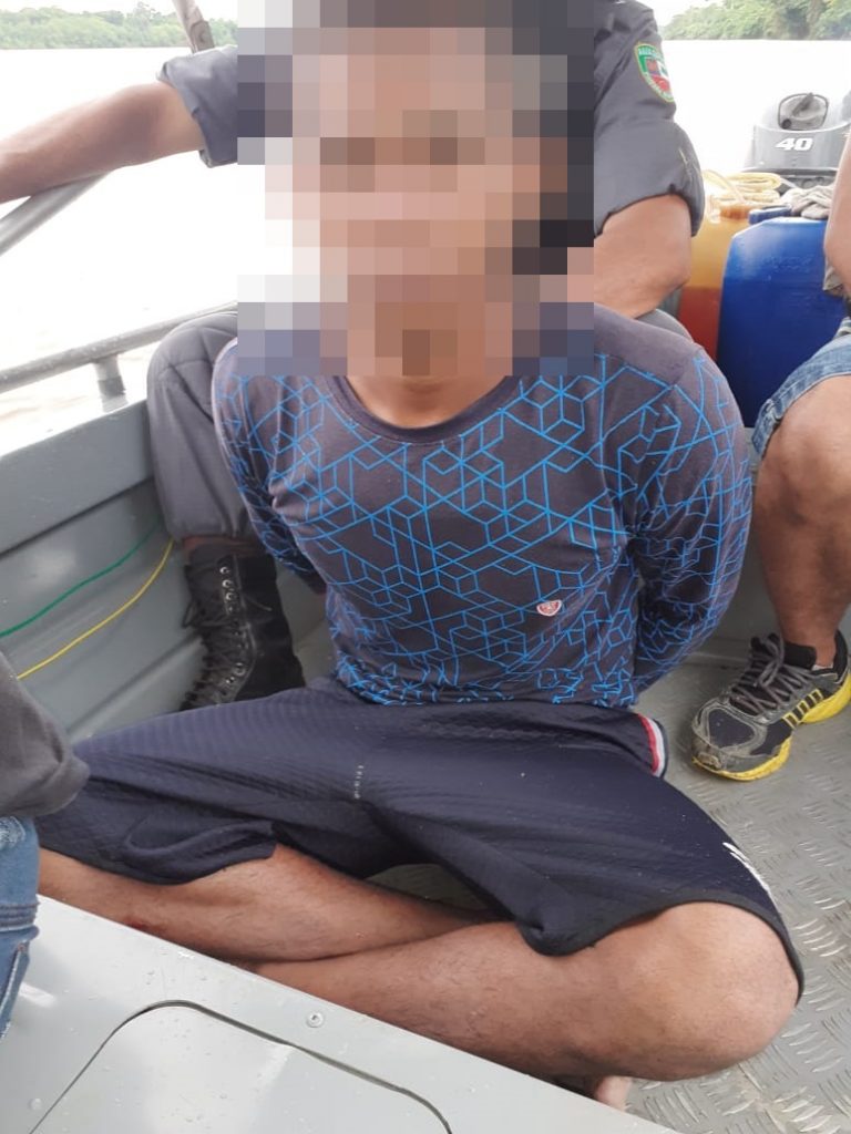 Preso: Julio de Souza Marques por homicídio de um homem.