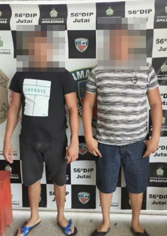 Polícias Civil e Militar prendem dupla autora da morte de homem em Jutaí.