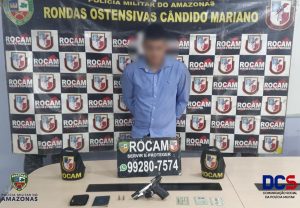 Imagem da notícia - PM detém homem por porte ilegal de arma de fogo