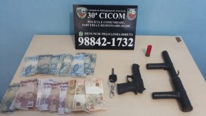 Imagem da notícia - Policiais da 30ª Cicom recuperam veículo com restrição de roubo