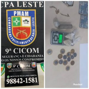 Imagem da notícia - Polícia Militar detém suspeitos de tráfico de droga na zona leste