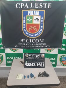 Imagem da notícia - PM apreende menor com arma e drogas na zona leste