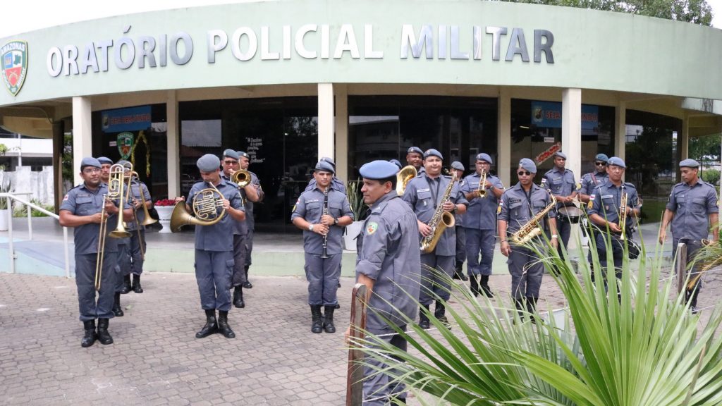 Banda de Música da PM ensaia para desfiles da Semana da Pátria