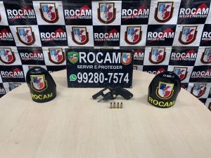 Imagem da notícia - Polícia Militar detém suspeito com arma de fogo na zona leste