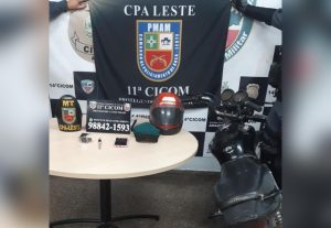 Imagem da notícia - Polícia Militar prende suspeitos de roubo no bairro Coroado