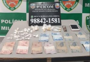 Imagem da notícia - PM prende mulher suspeita de envolvimento com tráfico de drogas