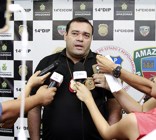 Delegado Christiano Castilho, titular do 14º DIP.