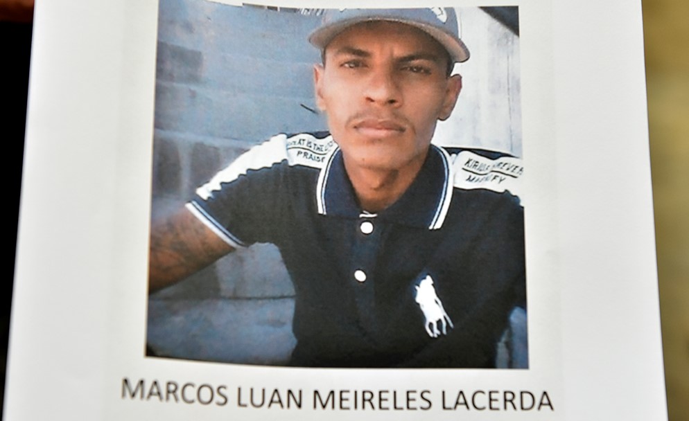Procurado: Marcos Luan Meireles Lacerda, por envolvimento no latrocínio de adolescente ocorrido em 2019.