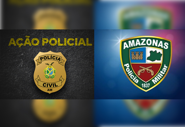 Em ação conjunta, as polícias Civil e Militar prenderam sete infratores e apreenderam dois adolescentes suspeitos de roubos no município de Tefé.