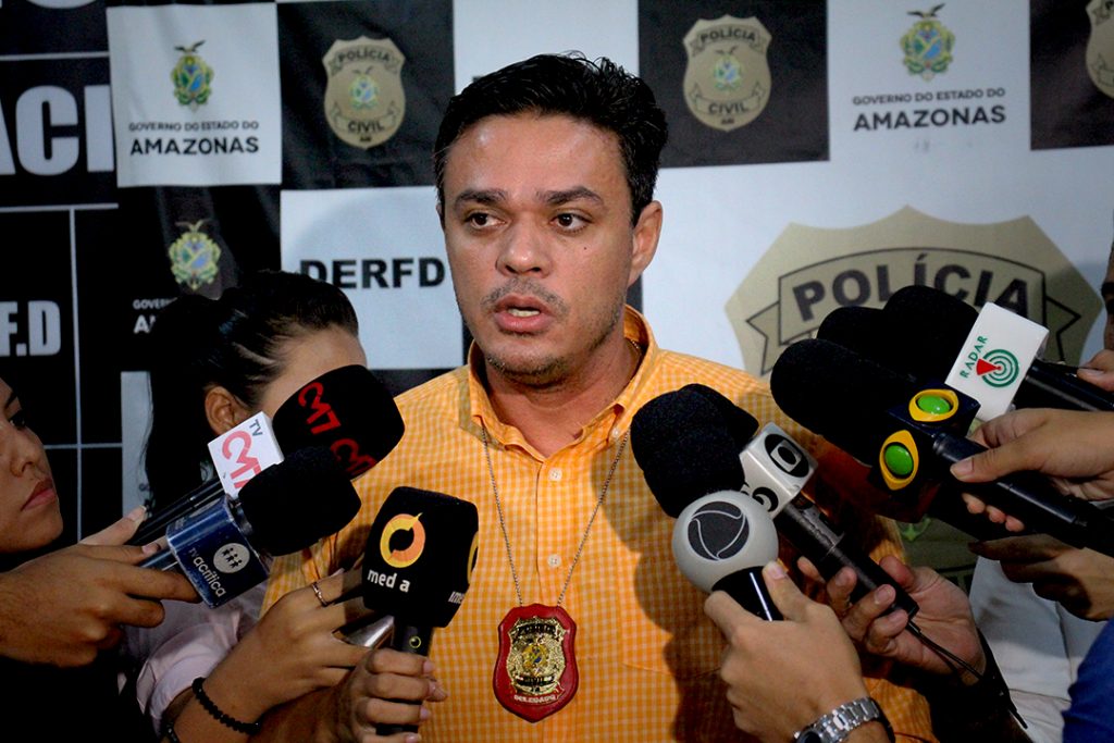 Delegado Aldeney Goes, titular da DERFD.
