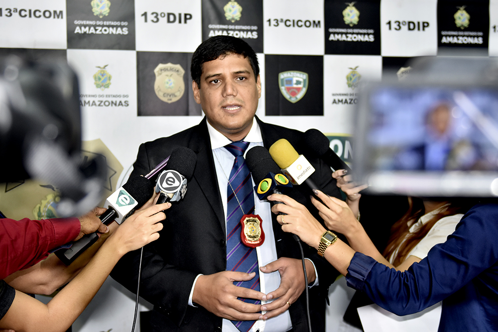 Delegado Ricardo Cunha, titular do 18º DIP.