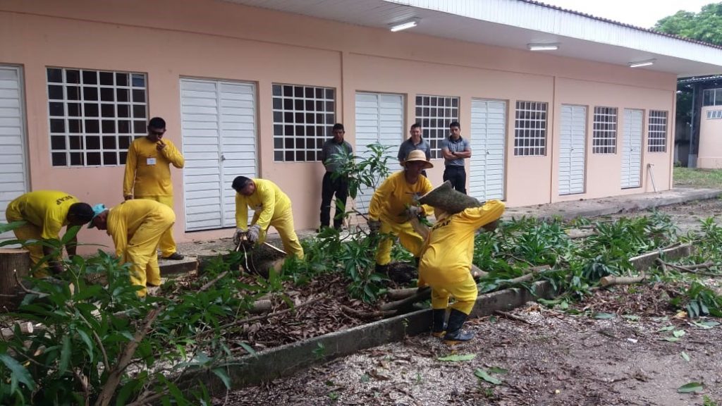 A ação faz parte do projeto de ressocialização “Trabalhando a Liberdade”, promovido pela Seap.