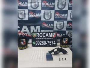 Imagem da notícia - Polícia Militar detém suspeitos de porte ilegal e tráfico de drogas