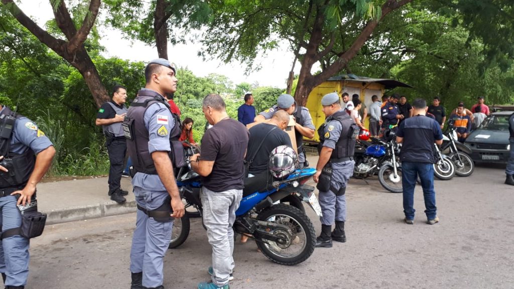 Nove pessoas foram presas durante as ações desencadeadas pelos órgãos do sistema de segurança.