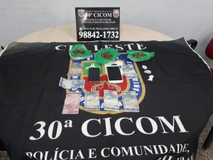 Imagem da notícia - Polícia Militar detém homem por tráfico de drogas no Val Paraíso