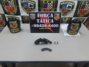 Imagem da notícia - PM apreende adolescente com arma de fogo no bairro Compensa