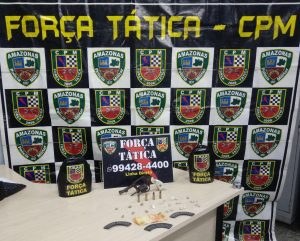 Imagem da notícia - Polícia Militar prende 24 pessoas e apreende 18 armas de fogo