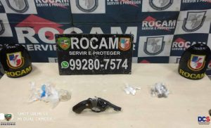 Imagem da notícia - PM da Rocam detêm homem em posse de armas e entorpecentes na zona oeste