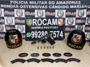 Imagem da notícia - Polícia Militar flagra suspeito e apreende arma de fogo no Viver Melhor