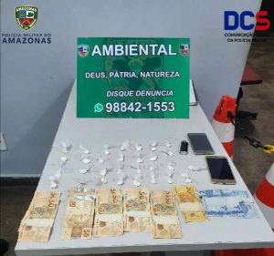 Imagem da notícia - Batalhão de Policiamento Ambiental detêm homem por tráfico de drogas