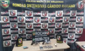 Imagem da notícia - Em Manaus, homem é detido por tráfico de drogas e porte ilegal