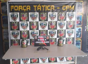 Imagem da notícia - Homem é detido com arma de fogo e munições na zona sul