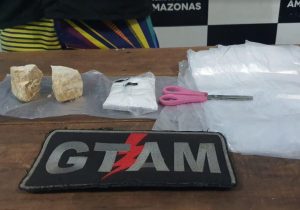 Imagem da notícia - Polícia Militar detém homem por tráfico de drogas em Manacapuru