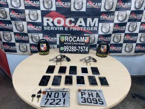 Imagem da notícia - Policiais militares da Rocam detém suspeitos de roubo na zona leste