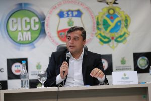 Imagem da notícia - Wilson Lima transfere gabinete para o Centro Integrado de Comando