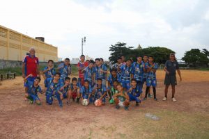 Imagem da notícia - Polícia Militar incentiva esporte com projeto ‘Um Toque para o Futuro’