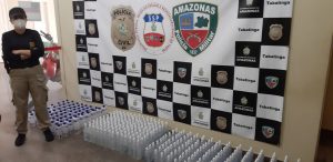 Imagem da notícia - PC apreende 342 frascos de álcool em gel comercializados irregularmente