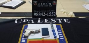 Imagem da notícia - Policiais militares da 4ª Cicom apreendem adolescentes suspeitos de roubo na zona leste