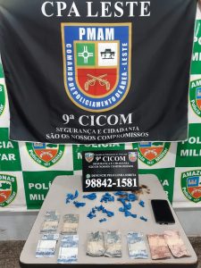 Imagem da notícia - PM detém homem por tráfico de drogas, no bairro do São José