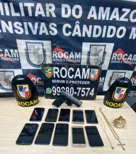 Imagem da notícia - Polícia Militar detêm suspeitos de roubo na zona norte
