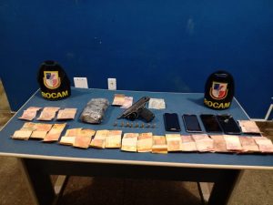 Imagem da notícia - Rocam e 8º BPM detêm suspeitos de roubo e tráfico de drogas em Tabatinga
