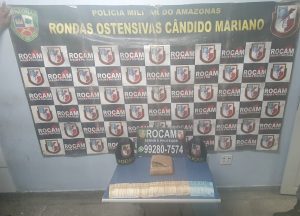 Imagem da notícia - Rocam detém suspeito de tráfico de drogas na zona leste