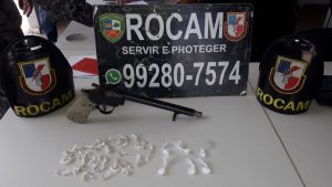 Imagem da notícia - Rocam prende suspeito de tráfico e porte ilegal em Iranduba