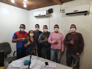 Imagem da notícia - Polícia Militar realiza ações conjuntas de orientação para combate ao coronavírus em Eirunepé