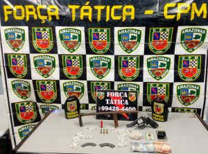Imagem da notícia - Foça Tática detém suspeito com armas e munições na zona norte