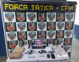 Imagem da notícia - No Amazonas PM prende 11 pessoas e apreende seis adolescentes