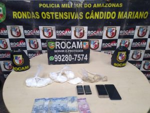 Imagem da notícia - Rocam detêm dois suspeitos de tráfico de drogas na zona leste