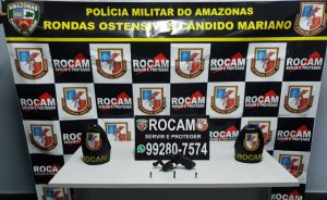 Imagem da notícia - Rocam detém suspeito com arma de fogo no bairro de Aparecida