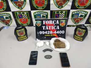 Imagem da notícia - Força Tática detêm casal com drogas na zona norte